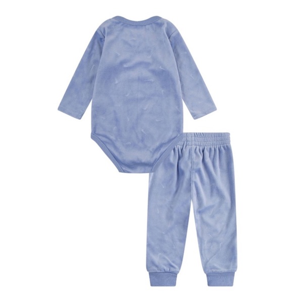 Nike Infant Essentials Bodysuit & Pant Set in Colbalt Bliss Girls 6 Months NEW - Picture 2 of 10